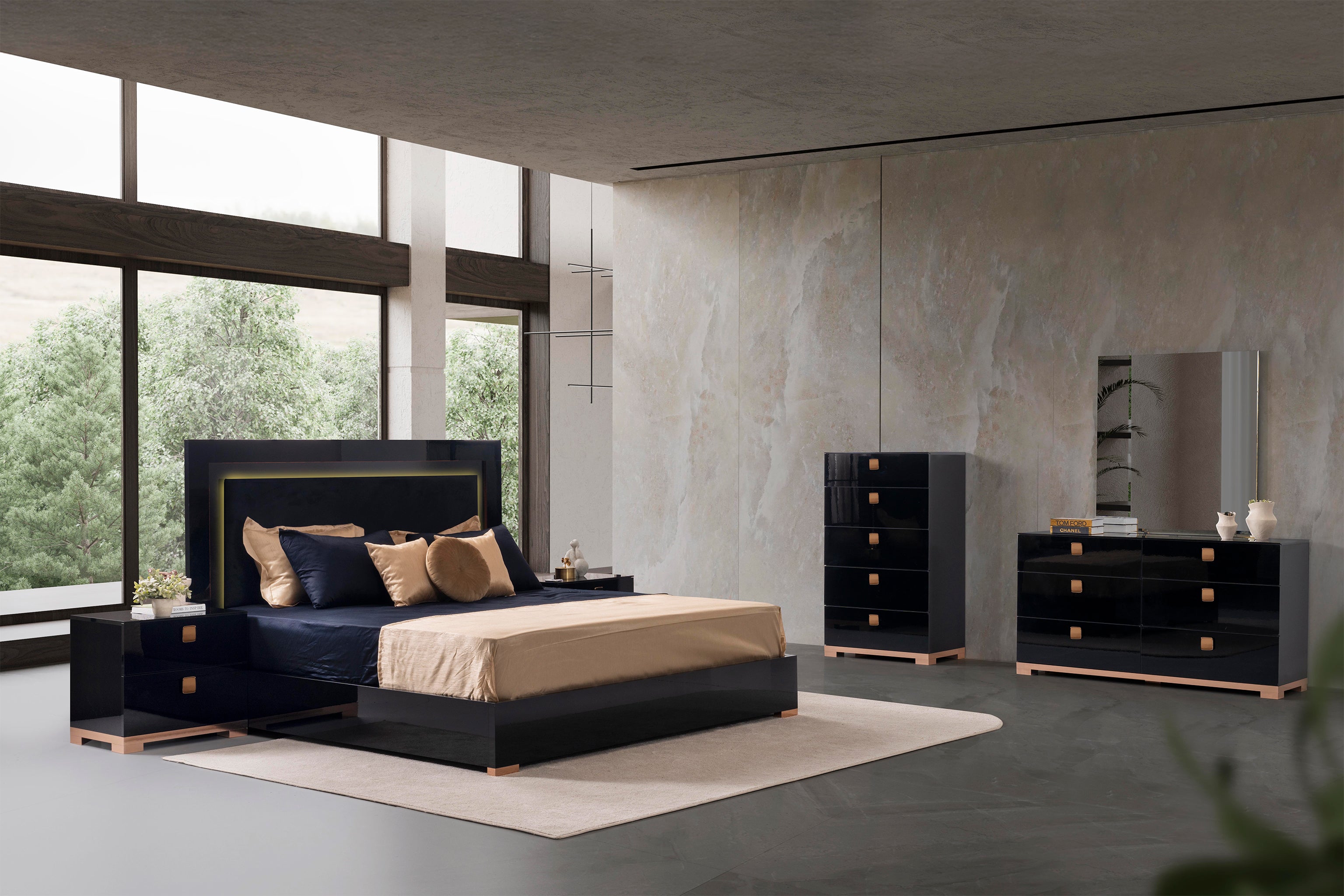 Swan Bedroom Set Collection