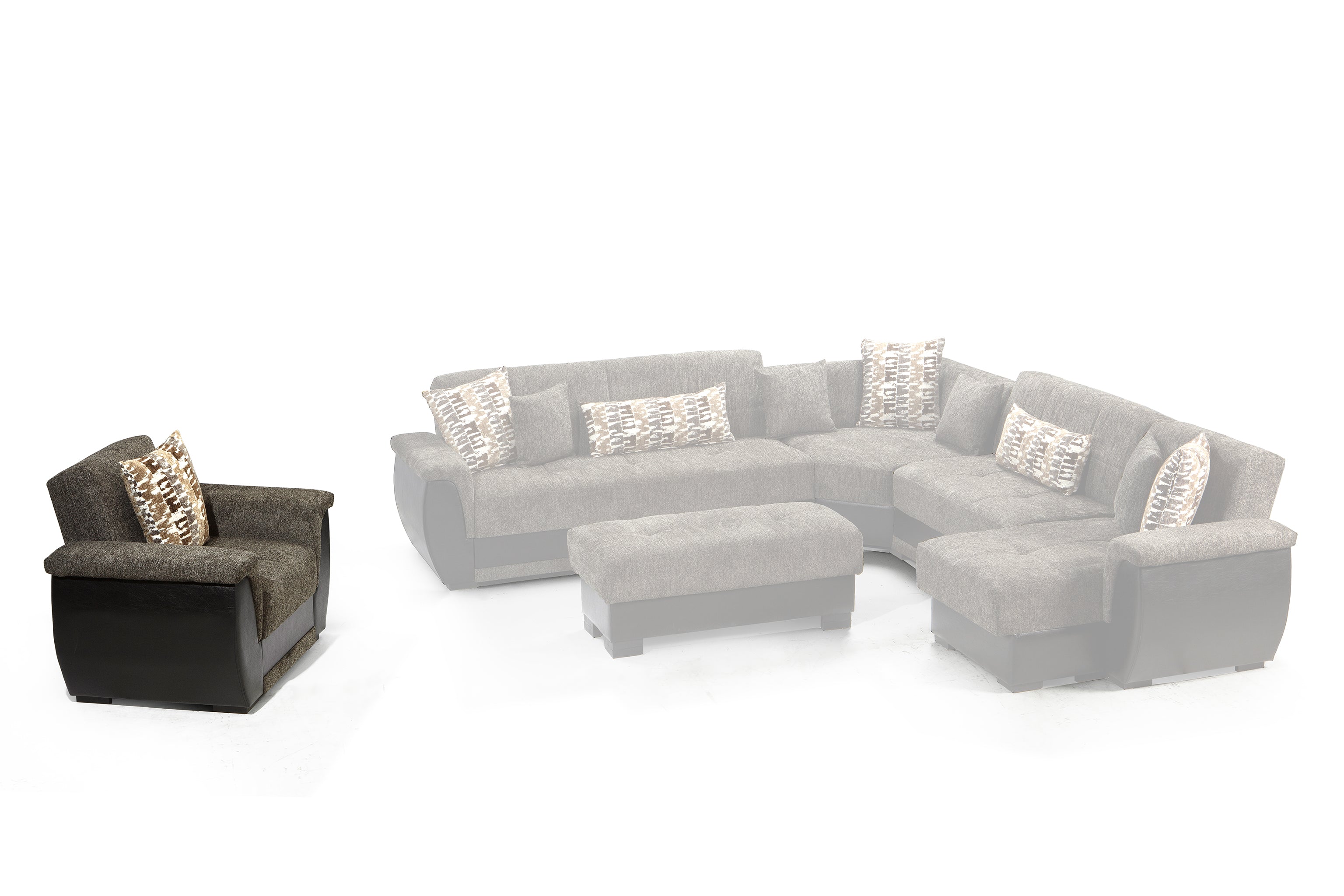 Parma Sleeper Sectional Collection