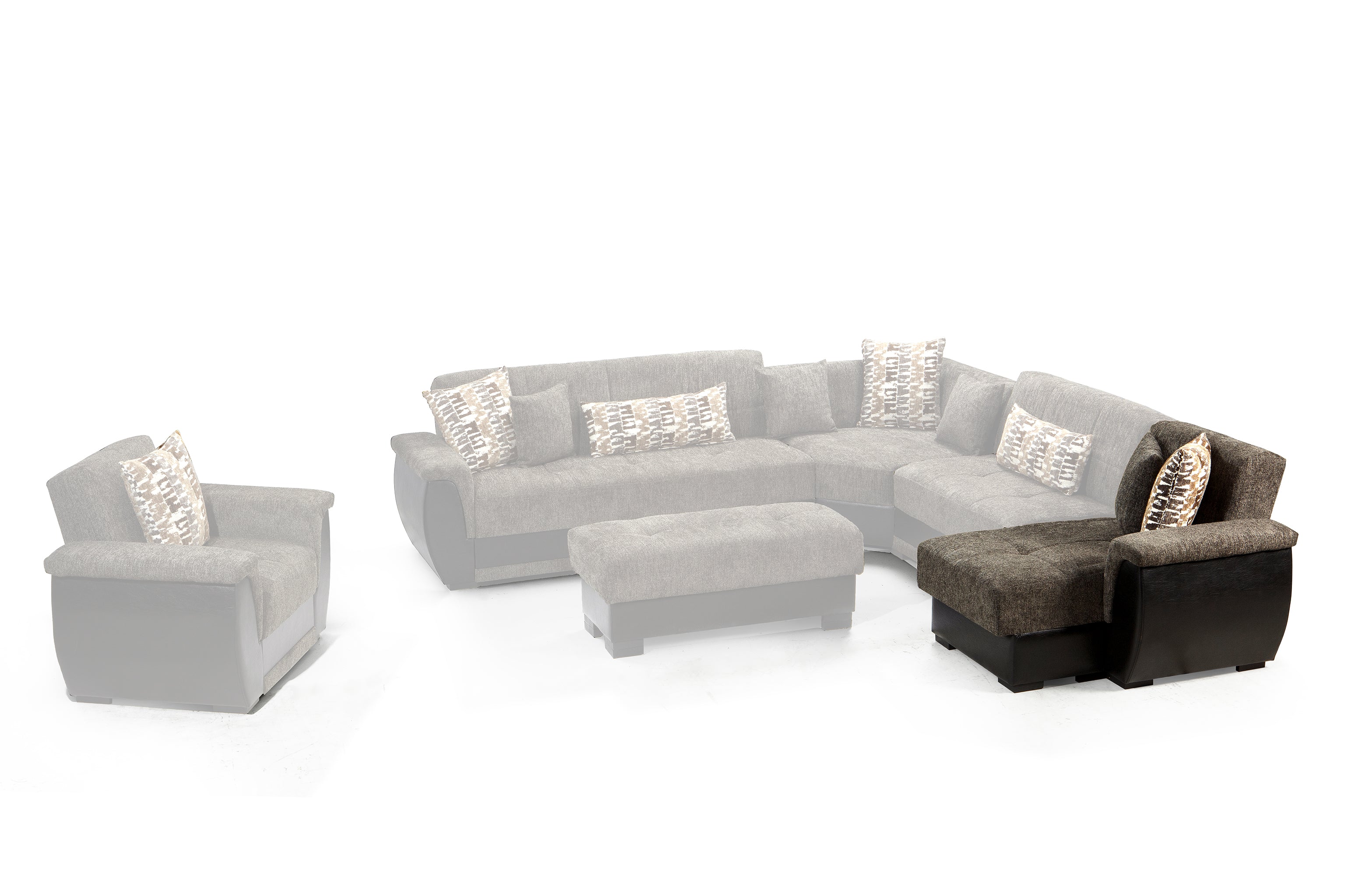 Parma Sleeper Sectional Collection