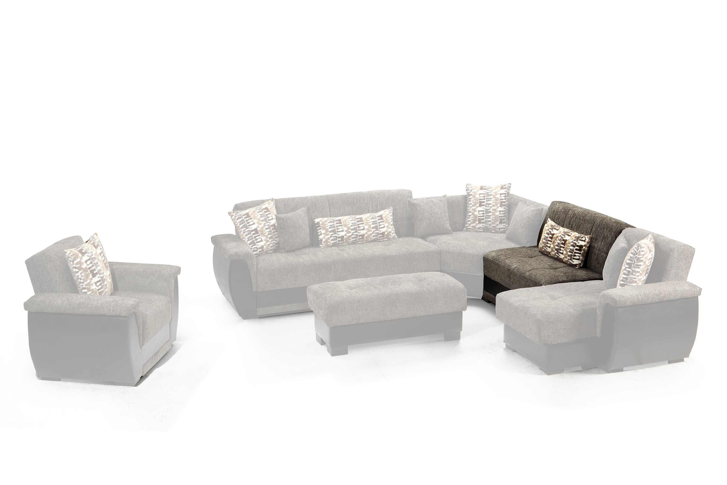 Parma Sleeper Sectional Collection