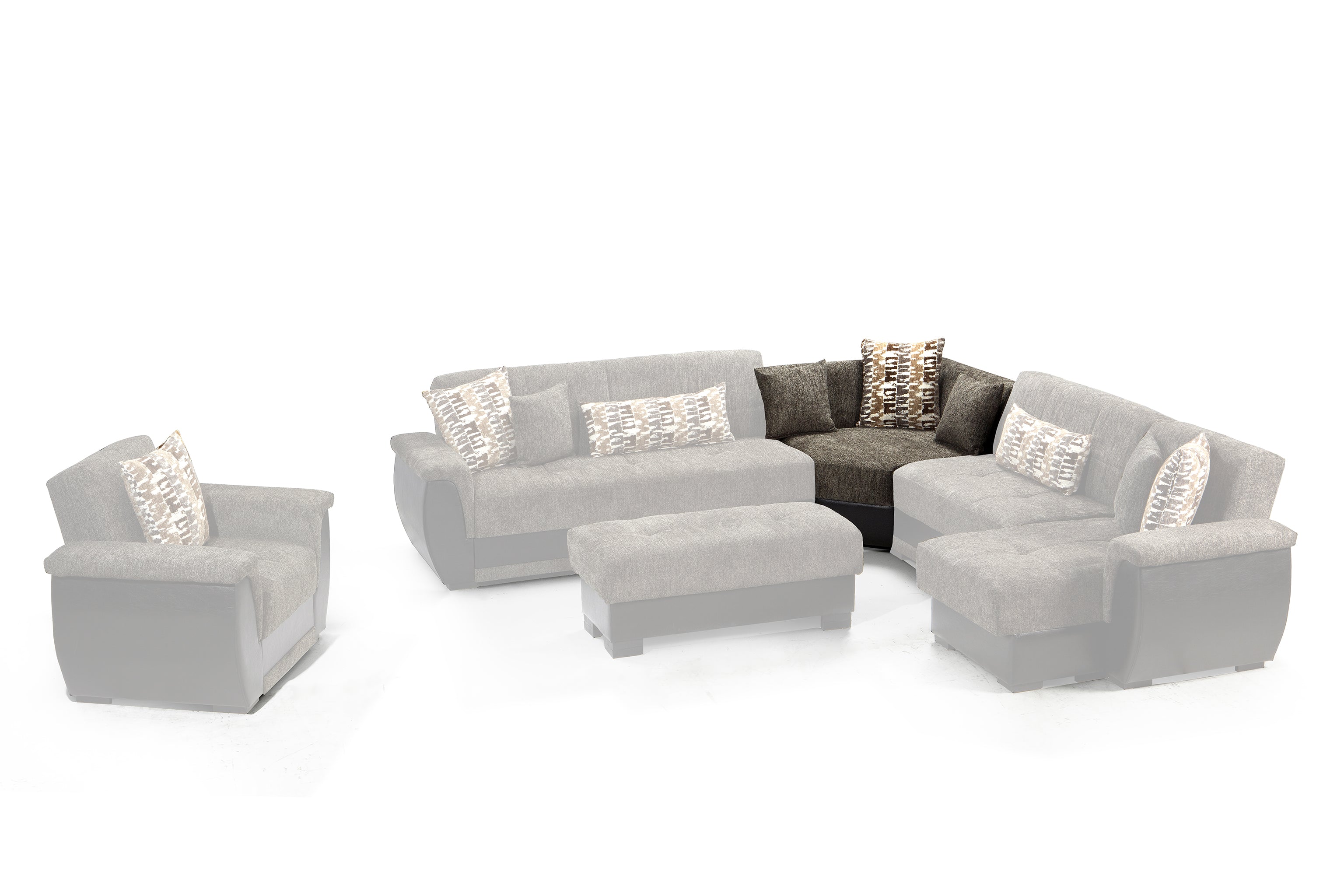 Parma Sleeper Sectional Collection